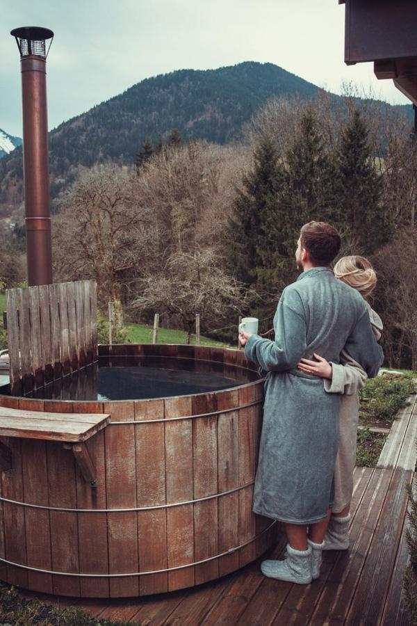 Chalet Trappeur Le Biot Экстерьер фото